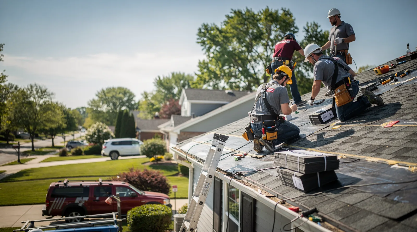 Roof Repair in Mokena, IL around you